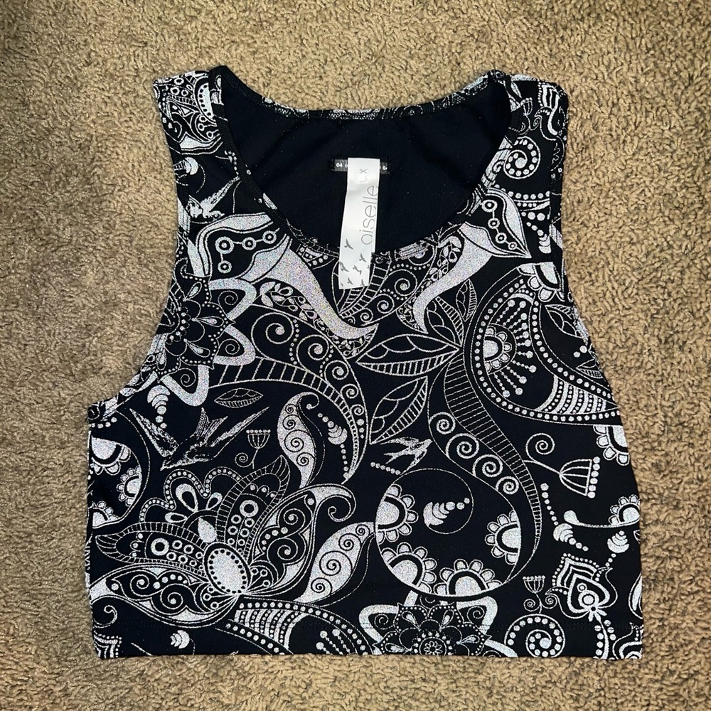 Oiselle Reflective Crop